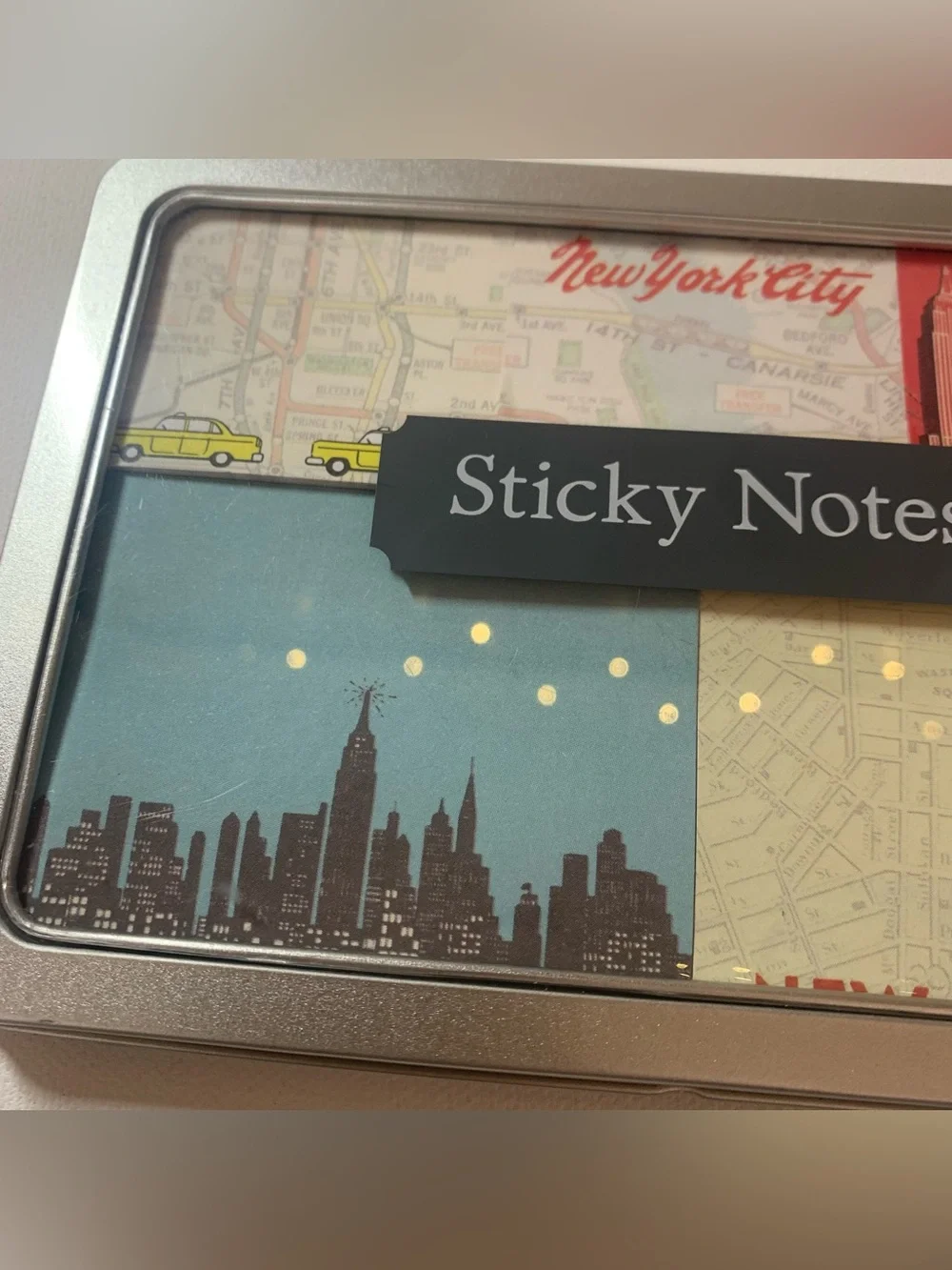 Brand new New York City pack of 5 sticky notes
